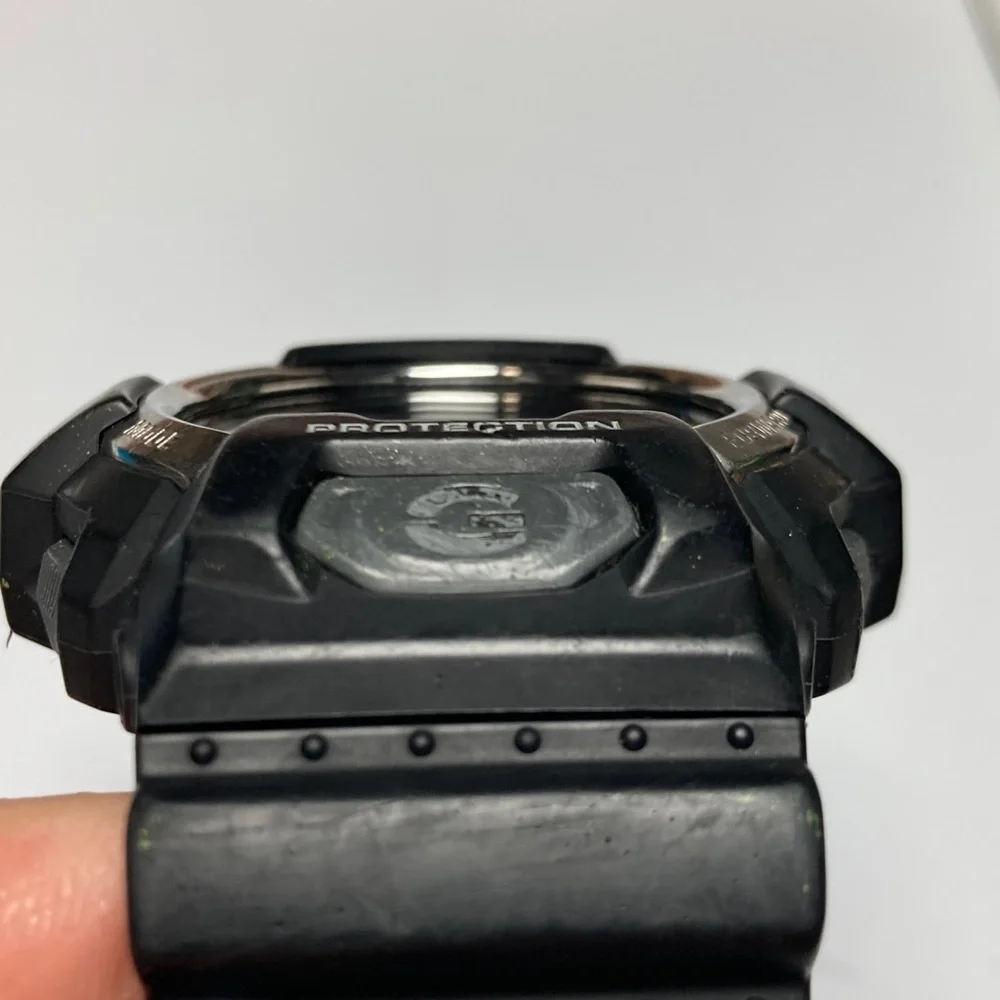 Casio Gshock GR-8900, tough solar, black watch, light works, new solar cell